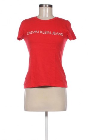 Damen T-Shirt Calvin Klein Jeans, Größe XS, Farbe Mehrfarbig, Preis € 17,00