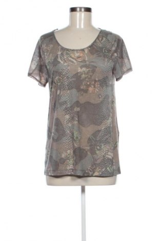 Γυναικείο t-shirt Comma,, Μέγεθος M, Χρώμα Πολύχρωμο, Τιμή 13,82 €