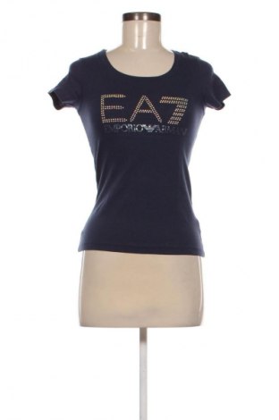 Дамска тениска Emporio Armani, Размер XS, Цвят Син, Цена 55,10 лв.