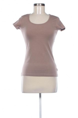 Damski T-shirt Esmara, Rozmiar S, Kolor Brązowy, Cena 34,99 zł