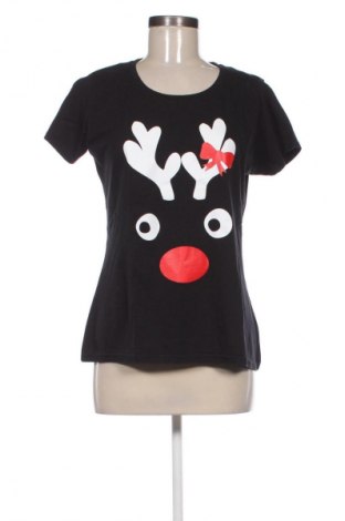 Γυναικείο t-shirt Fruit Of The Loom, Μέγεθος XL, Χρώμα Μαύρο, Τιμή 8,70 €