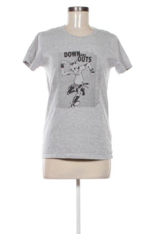 Damen T-Shirt Gildan, Größe M, Farbe Grau, Preis € 9,00