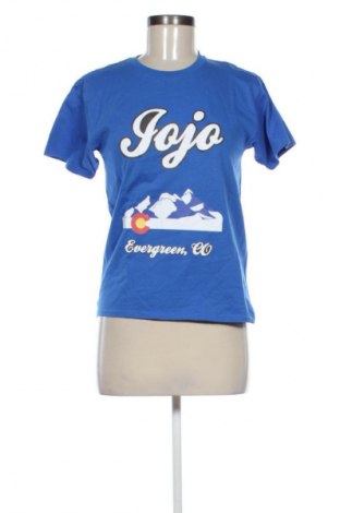 Дамска тениска Gildan, Размер M, Цвят Син, Цена 15,99 лв.