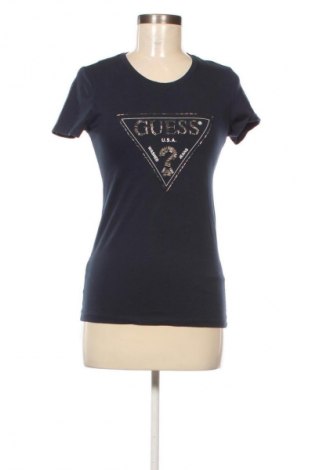 Дамска тениска Guess, Размер S, Цвят Син, Цена 30,00 лв.