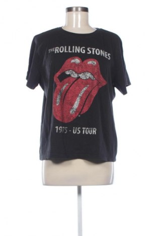 Дамска тениска H&M, Размер XL, Цвят Черен, Цена 17,00 лв.