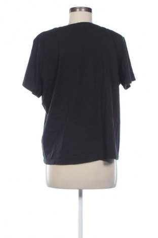 Дамска тениска H&M, Размер XL, Цвят Черен, Цена 17,00 лв.
