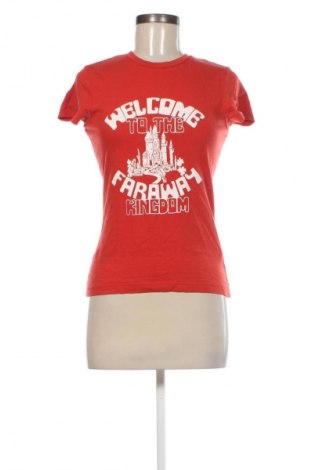 Damski T-shirt H&M Divided, Rozmiar S, Kolor Czerwony, Cena 40,45 zł