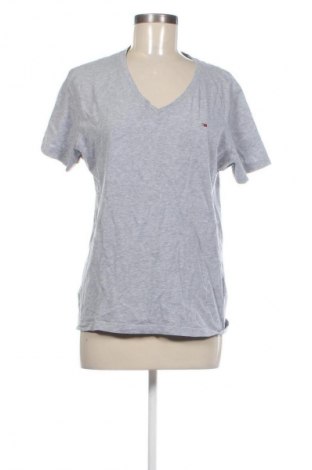 Γυναικείο t-shirt Hilfiger Denim, Μέγεθος L, Χρώμα Γκρί, Τιμή 20,99 €
