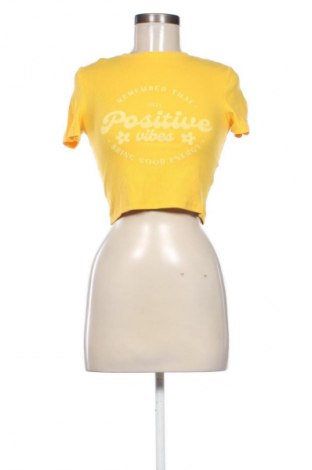 Damski T-shirt House, Rozmiar S, Kolor Żółty, Cena 40,45 zł