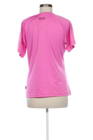 Damski T-shirt Jack Wolfskin, Rozmiar L, Kolor Różowy, Cena 32,99 zł