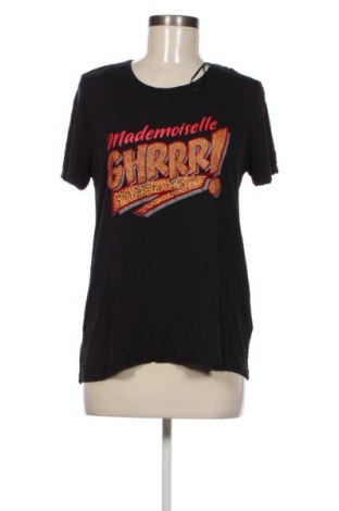 Damski T-shirt Kaporal, Rozmiar XL, Kolor Czarny, Cena 38,99 zł