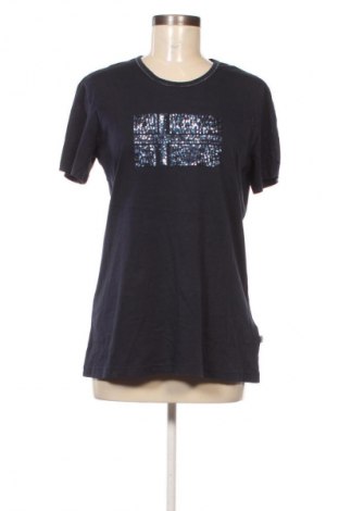 Damen T-Shirt Napapijri, Größe L, Farbe Blau, Preis € 21,99