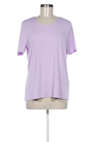 Γυναικείο t-shirt Pieces, Μέγεθος XL, Χρώμα Βιολετί, Τιμή 7,16 €