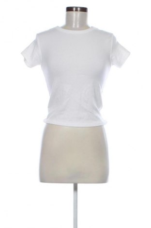 Damen T-Shirt Pull&Bear, Größe M, Farbe Weiß, Preis € 8,70