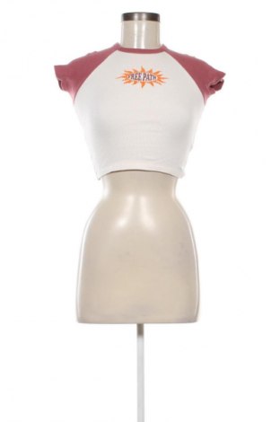 Дамска тениска Pull&Bear, Размер XS, Цвят Многоцветен, Цена 17,00 лв.