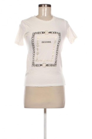 Tricou de femei Stradivarius, Mărime S, Culoare Alb, Preț 45,00 Lei