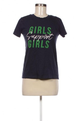 Damen T-Shirt Stradivarius, Größe M, Farbe Blau, Preis € 8,75