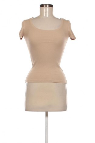 Tricou de femei Tally Weijl, Mărime S, Culoare Bej, Preț 46,30 Lei