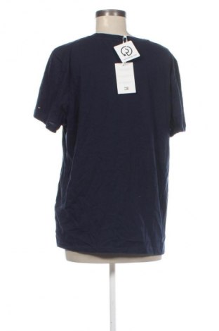 Damski T-shirt Tommy Hilfiger, Rozmiar 3XL, Kolor Niebieski, Cena 150,99 zł