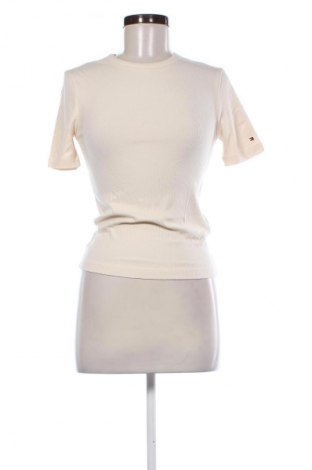 Damski T-shirt Tommy Hilfiger, Rozmiar S, Kolor Beżowy, Cena 271,99 zł