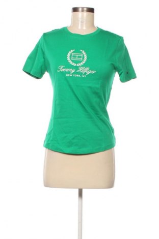Női póló Tommy Hilfiger, Méret S, Szín Zöld, Ár 17 459 Ft