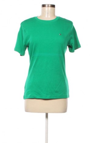 Дамска тениска Tommy Hilfiger, Размер L, Цвят Зелен, Цена 32,72 €
