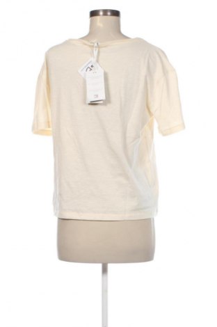 Γυναικείο t-shirt Tommy Hilfiger, Μέγεθος S, Χρώμα Εκρού, Τιμή 21,99 €