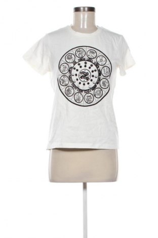 Damski T-shirt Tommy Hilfiger, Rozmiar XS, Kolor ecru, Cena 213,99 zł