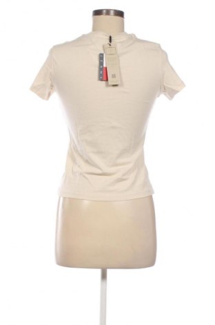 Női póló Tommy Jeans, Méret M, Szín Bézs, Ár 19 749 Ft