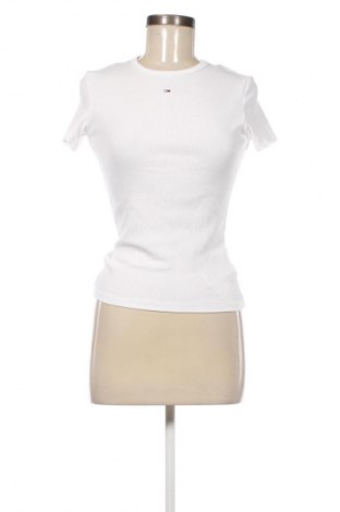 Női póló Tommy Jeans, Méret S, Szín Fehér, Ár 12 219 Ft