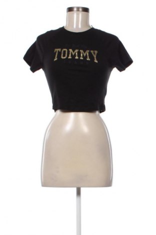 Дамска тениска Tommy Jeans, Размер S, Цвят Черен, Цена 33,82 лв.