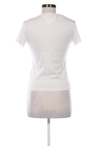 Γυναικείο t-shirt Tommy Jeans, Μέγεθος M, Χρώμα Εκρού, Τιμή 31,99 €