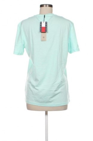Γυναικείο t-shirt Tommy Jeans, Μέγεθος L, Χρώμα Πράσινο, Τιμή 29,99 €