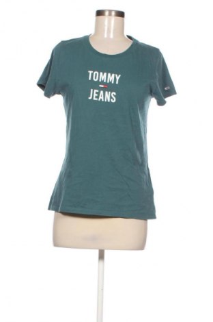 Dámske tričko Tommy Jeans, Veľkosť M, Farba Zelená, Cena  17,00 €