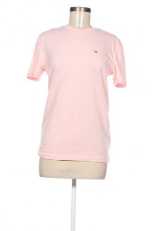 Damski T-shirt Tommy Jeans, Rozmiar S, Kolor Różowy, Cena 220,99 zł