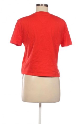Дамска тениска Tommy Jeans, Размер XS, Цвят Червен, Цена 40,99 лв.