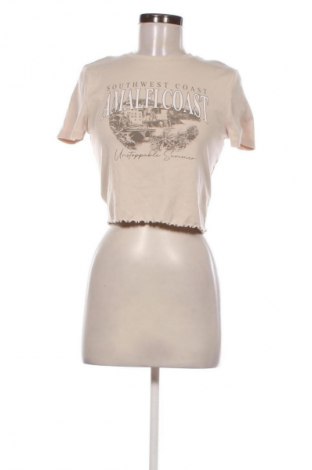 Tricou de femei Unbranded, Mărime L, Culoare Ecru, Preț 44,74 Lei