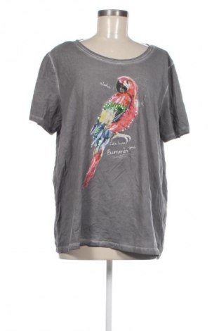 Дамска тениска Unbranded, Размер XXL, Цвят Сив, Цена 18,99 лв.