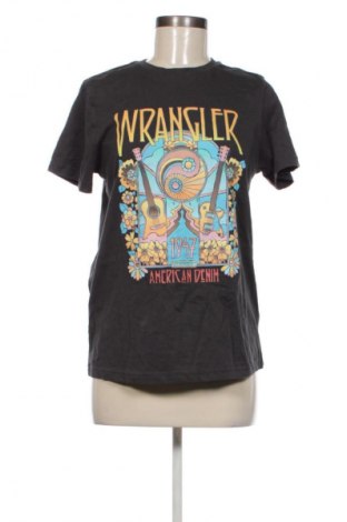 Дамска тениска Wrangler, Размер M, Цвят Черен, Цена 28,99 лв.