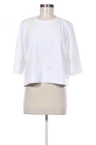 Γυναικείο t-shirt Zara, Μέγεθος L, Χρώμα Λευκό, Τιμή 14,58 €