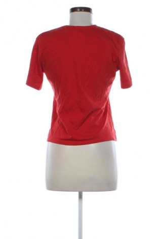 Дамска тениска Zara, Размер S, Цвят Червен, Цена 10,88 лв.