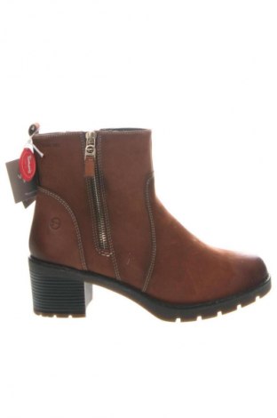 Damen Stiefeletten Tamaris, Größe 39, Farbe Braun, Preis 94,99 €
