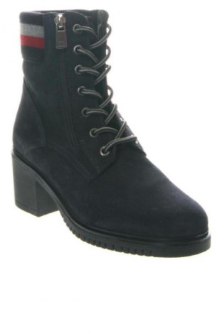 Botine de damă Tommy Hilfiger, Mărime 35, Culoare Albastru, Preț 295,94 Lei