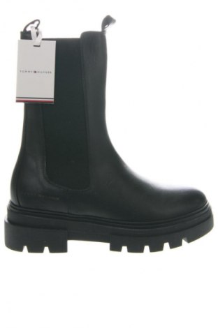 Damskie botki Tommy Hilfiger, Rozmiar 37, Kolor Czarny, Cena 809,99 zł