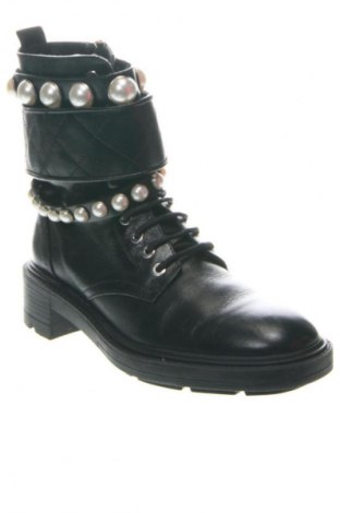 Dámské poltopánky Zara, Veľkosť 38, Farba Čierna, Cena  29,16 €