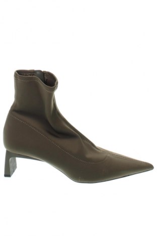 Damskie botki Zara, Rozmiar 37, Kolor Zielony, Cena 139,26 zł