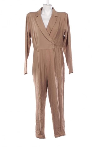 Damski długi kombinezon Amisu, Rozmiar L, Kolor Beżowy, Cena 32,99 zł
