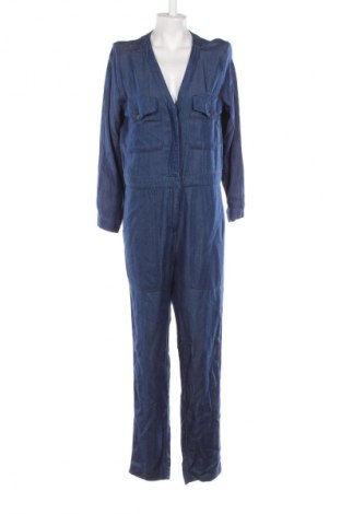 Дамски дълъг гащеризон H&M, Размер M, Цвят Син, Цена 48,00 лв.