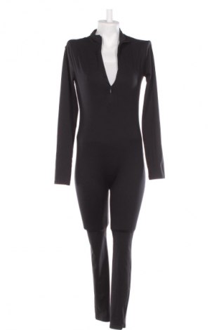 Дамски дълъг гащеризон Oysho, Размер L, Цвят Черен, Цена 44,99 лв.