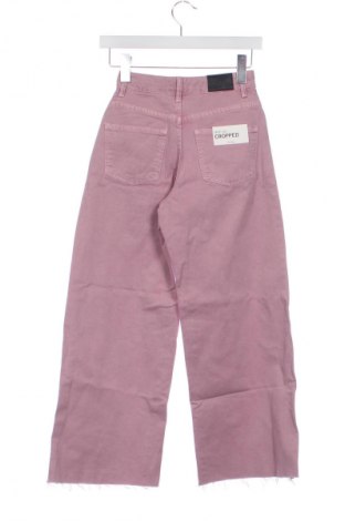 Damen Jeans Bershka, Größe XXS, Farbe Aschrosa, Preis 15,99 €